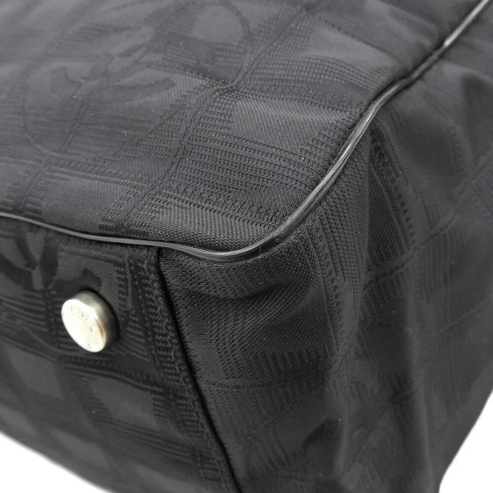 CHANEL Black Canvas Tote Bag - Picture 4 of 7